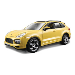 Автомодели - Автомодель Bburago Porsche Cayenne turbo желтый (18-21056 yellow)