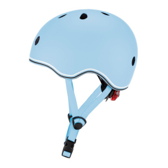 Защитное снаряжение - Защитный шлем Globber Go Up Lights синий 45-51 см с фонариком (506-200)
