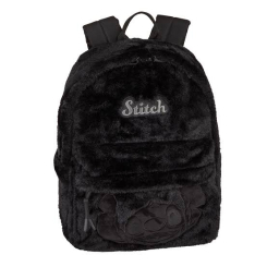 Рюкзаки и ранцы для школы - Рюкзак CoolPack Nani Stitch Fluffy black (F151001)