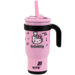 Чашки, склянки - Термокружка з трубочкою Kite HK 530мл (HK25-1266)
