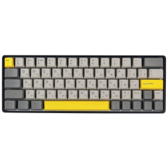 Клавиатура и мыши - Клавиатура Epomaker EP64 60% Mulan Switch Hot-Swap RGB Black UA (EP64-B-M) Клавиатура и мыши - Клавиатура Epomaker EP64 60% Mulan Switch Hot-Swap RGB Black UA (EP64-B-M)