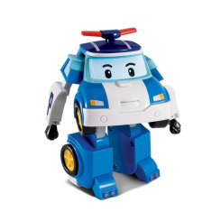 Трансформери - Машинка-трансформер Robocar Poli Полі 10 см (MRT-0650)