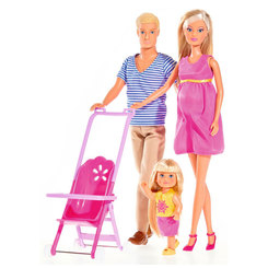 Куклы - Игровой набор Счастливая семья Штеффи Steffi & Evi Love (5733200)