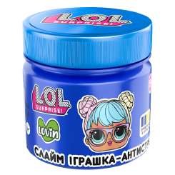 Антистресс игрушки - Игрушка-антистресс Lovin LOL Surprise Crunchy slime синий (LOL80200/4)