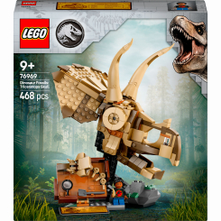 Конструкторы LEGO - Конструктор LEGO Jurassic World Кости динозавра: череп трицератопса (76969)