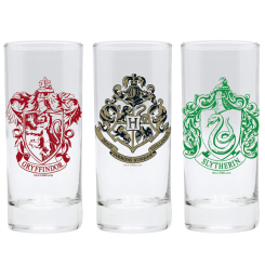 Чашки, склянки - Набір склянкок ABYstyle Harry Potter Гаррі Поттер 3 штуки (ABYVER054)