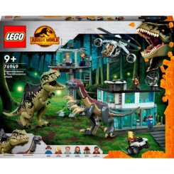 Конструктори LEGO - Конструктор LEGO Jurassic World Напад гіганотозавра та теризинозавра (76949)