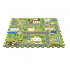 Пазли - Ігровий килимок пазл Пеппі в місті Peppa 9 елементів (30129)