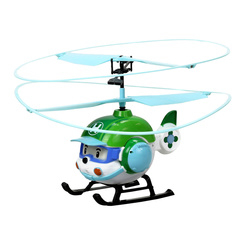 Радіокеровані моделі - Іграшковий гелікоптер Robocar Poli Хелі на дистанційному керуванні (83390)