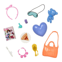 Одяг та аксесуари - Аксесуари Barbie Все для подорожі Помаранчева сумка (FYW86/FLP80)