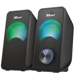 Колонки - Акустична система Trust Arys 2.0 14 Вт USB/AUX RGB чорний (23120_TRUST)