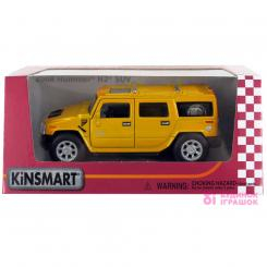 Автомоделі - Іграшка машина металева інерційна в кор Kinsmart 2008 Hummer H2 SUV (KT5337W)