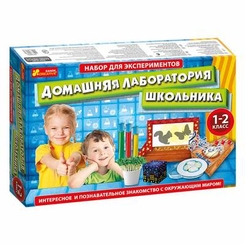 Набори для дослідів - Набір для експерементів RANOK Лабораторія школяра 1-2 клас (12114063Р)