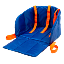 Санки и аксессуары - Матрас для санок Snower синий с оранжевым (4820211101619)