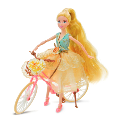 Ляльки - Лялька Kids Hits Emily Romantic з велосипедом (KH23/021) Ляльки - Лялька Kids Hits Emily Romantic з велосипедом (KH23/021)