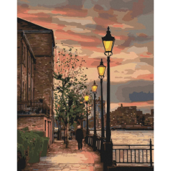 Товары для рисования - Картина по номерам Art Craft Набережная Темзы Англия 40 х 50 см (10584-AC)
