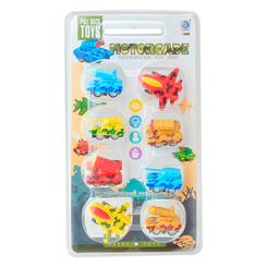 Транспорт і спецтехніка - Набір машинок Shantou Jinxing Motorcade Thasportation toys 8 штук (278-34)