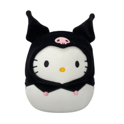 М'які тварини - М'яка іграшка Squishmallows Хелоу Кітті в образі Куромі 20 см (SQSN00388) М'які тварини - М'яка іграшка Squishmallows Хелоу Кітті в образі Куромі 20 см (SQSN00388)