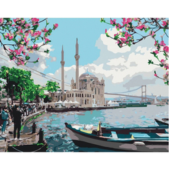 Товари для малювання - Картина за номерами Ідейка Турецьке узбережжя (KHO2166)
