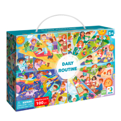 Пазли - Пазл Dodo Розпорядок дня 100 елементів (300619)