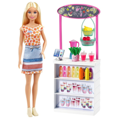 Ляльки - Ігровий набір Barbie Фреш бар (GRN75)