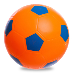 Спортивные активные игры - Мяч футбольный LEGEND FB-1911 Оранжевый-Синий (FB-1911_Оранжевый-синий)