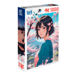 Пазли - Пазл Puzzleville Мелодія Ханамі 1000 елементів (PZL1000_9)