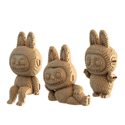 3D-пазлы - 3D пазл Cartonic Buboo trio (CARTTRIOBUBOO)