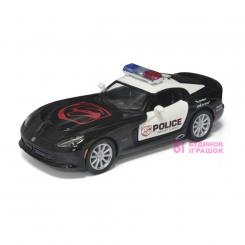 Транспорт и спецтехника - Игрушка машина металлическая инерционная SRT Viper GTS Police Kinsmart (KT5363WP)