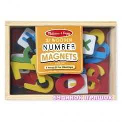 Розвивальні іграшки - Набір дерев яних цифр з магнітами Melissa & Doug (MD449)