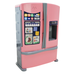 Детские кухни и бытовая техника - Игровой набор Країна Іграшок Холодильник розовый LD-887A/B/2)