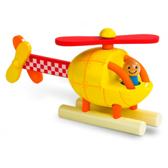 Конструкторы с уникальными деталями - Игрушка-конструктор Вертолет дерево (J05206) Конструкторы с уникальными деталями - Игрушка-конструктор Вертолет дерево (J05206)