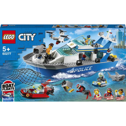 Конструкторы LEGO - Конструктор LEGO City Катер полицейского патруля (60277)