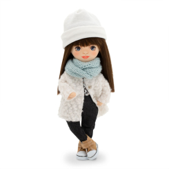 Ляльки - Лялька Orange Кежуал Софі у білому хутряному пальті (SS03-09)