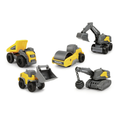 Транспорт и спецтехника - Игровой набор Dickie Toys Volvo Микроработники (3722008)