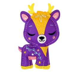 Наборы для творчества - Набор для творчества Apli Krapli Сшей сам игрушку из фетра Олень (4820198701420)