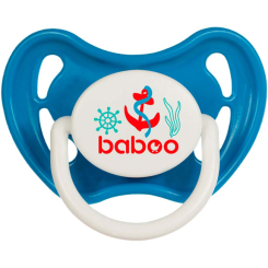 Пустышки и ниблеры - Пустышка Baboo Marine голубая (5-042)