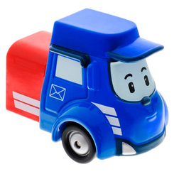 Фигурки персонажей - Фигурка Robocar Poli Пости почтовый металлическая машина 6 см (83178)