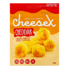 Сладости - Снеки CheeseX Сушеный сыр Чеддар 30г (4820143391317)
