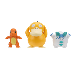 Фігурки персонажів - Набір фігурок Pokemon W19 Чармандер, Галарський дарумака, Псайдак (PKW3598) Фігурки персонажів - Набір фігурок Pokemon W19 Чармандер, Галарський дарумака, Псайдак (PKW3598)