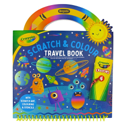Товари для малювання - Книга для творчості Crayola Космос (22933-B)