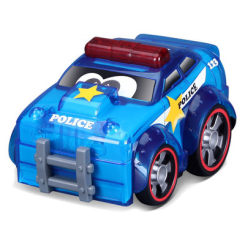 Машинки для малюків - Машинка Bb junior Push and glow Поліція (16-89004)