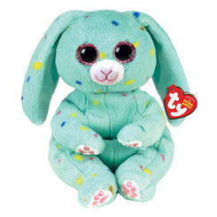 Мягкие животные - Мягкая игрушка TY Beanie babies Голубой зайчик April (40597)