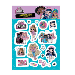 Наборы для творчества - Наклейки Перо LOL Surprise Tweens Безумный стиль (124042)