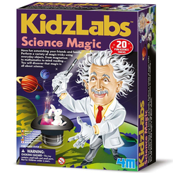 Наукові ігри, фокуси та досліди - Набір для фокусів 4M KidzLabs Наука і магія (00-03265)