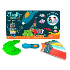 3D-ручки - 3d-ручка 3Doodler Start Мегакреатив (3DS-MEGA-E-R) 3D-ручки - 3d-ручка 3Doodler Start Мегакреатив (3DS-MEGA-E-R)