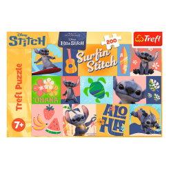 Пазлы - Пазл Trefl Disney Stitch The Movie Приключения на Гавайях 200 элементов (13331)