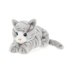 М'які тварини - М'яка іграшка Keel Toys Keeleco Кошеня сіре 22 см (EK2280/2)