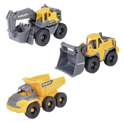 Транспорт і спецтехніка - Ігровий набір Dickie Toys Volvo (3722015) 