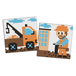 Мозаїка - Алмазна мозаїка на стікері Ідейка Професії Будівельник 9 х 9 см (AMS1154) Мозаїка - Алмазна мозаїка на стікері Ідейка Професії Будівельник 9 х 9 см (AMS1154)